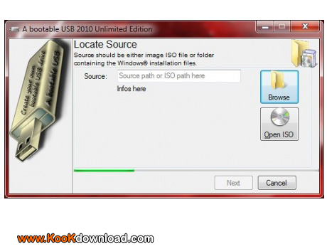 دانلود A Bootable USB 0.9.5.471 ساخت فلش دیسک قابل بوت