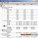 نگهداری و نظارت بر سخت افزار توسط CPUID HWMonitor Pro v۱.۴۰