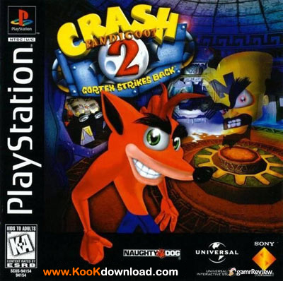 دانلود بازی کراش پیاده Crash Bandicoot 2