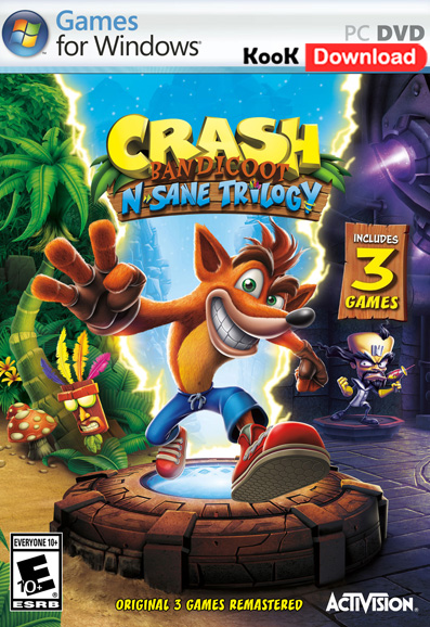 دانلود بازی Crash Bandicoot N Sane Trilogy برای کامپیوتر