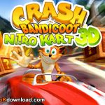 بازی مهیج و خاطره انگیز Crash bandicoot kart نسخه سیمبیان