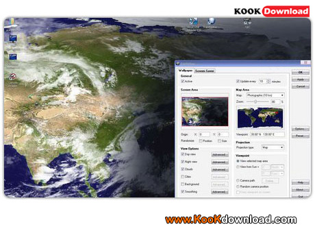 دانلود اسکین سیور DeskSoft EarthView 3.13.3