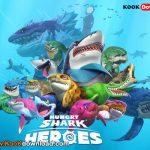 دانلود بازی شبیه ساز قهرمانان کوسه گرسنه برای اندروید Hungry Shark Heroes ۲.۴
