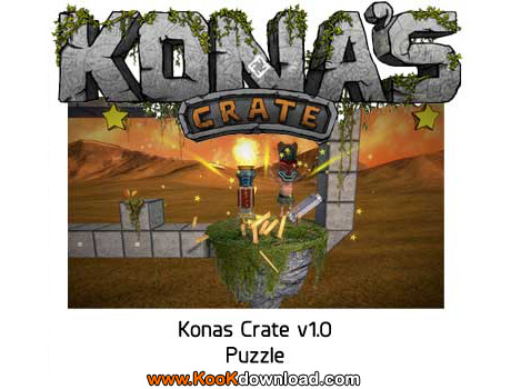 دانلود بازی پازلی جعبه های معلق کونا Kona’s Crate v1.0 Puzzle PC Game