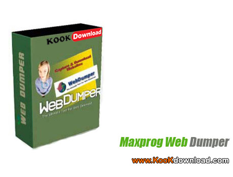 دانلود نرم افزار ذخیره کامل سایت ها در کامپیوتر Maxprog Web Dumper 3.3.2