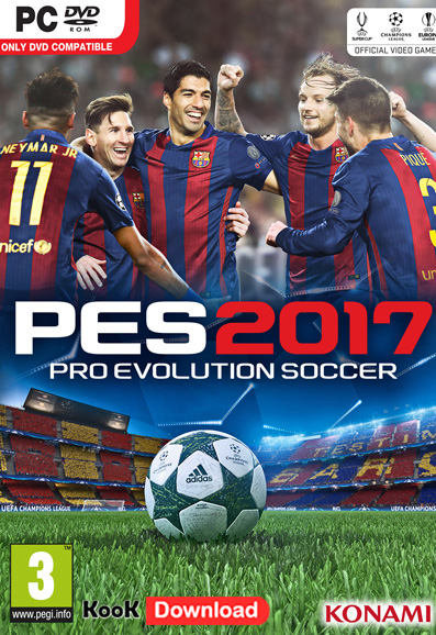 دانلود بازی PES 2017 برای PC + کرک