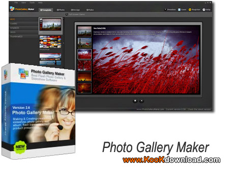 ساخت اسلایدشو ها با نرم افزار Photo Gallery Maker v2.82