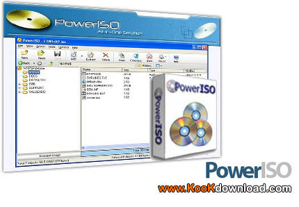 دانلود نرم افزار مدیریت Image های CD با PowerISO v4.5