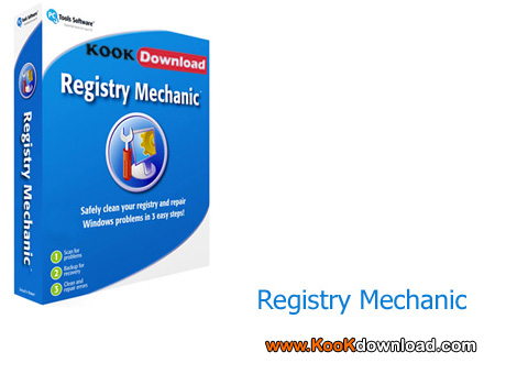 دانلود قدرتمندترین نرم افزار تعمیر رجیستری با Registry Mechanic 8.0.0.900