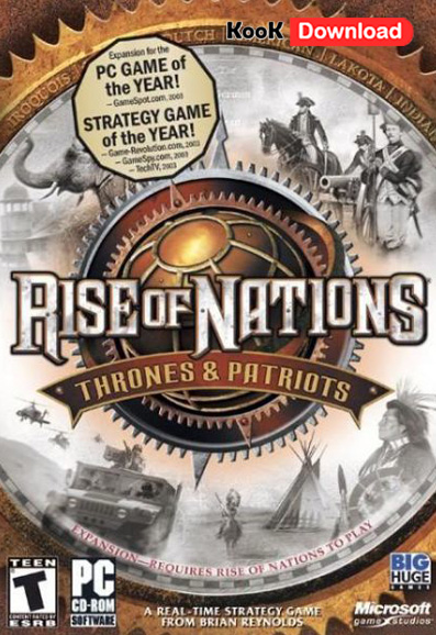 دانلود بازی Rise of Nations Thrones & Patriots دوبله فارسی