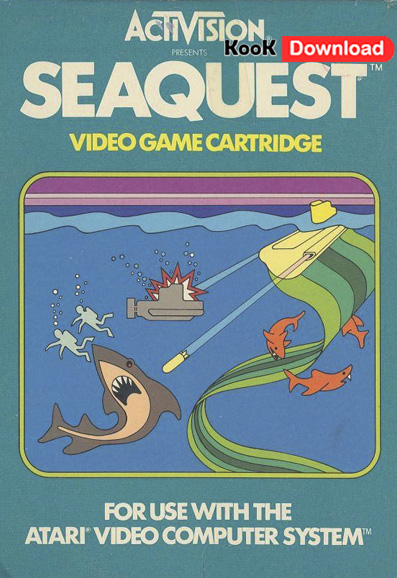 بازی خاطره انگیز و جذاب زیر دریایی آتاری برای کامپیوتر Seaquest for Atari
