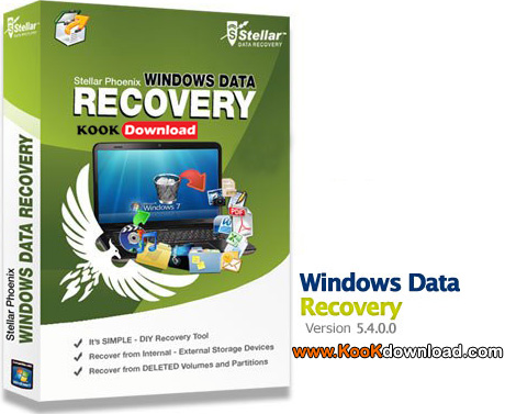 نرم افزار بازیابی فایل های پاک شده Windows Data Recovery Professional 5.0.0.2