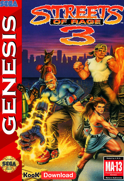 Streets of Rage 6 شورش در شهر نسخه فشرده شده کامپیوتر