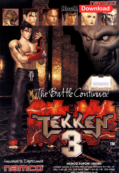دانلود بازی تیکن ۳ برای کامپیوتر Tekken 3
