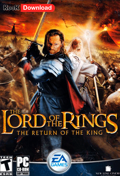 دانلود بازی ارباب حلقه ها بازگشت پادشاه THE LORD OF THE RINGS کم حجم