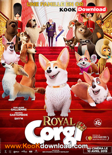 دانلود انیمیشن The Queens Corgi 2019 دوبله فارسی