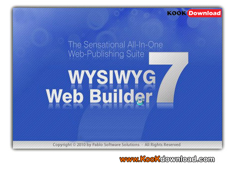 نرم افزار طراحی وب WYSIWYG Web Builder 8.0.3.0