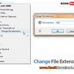 دانلود نرم افزار مشاهده و تغییر پسوند فایل Change File Extension
