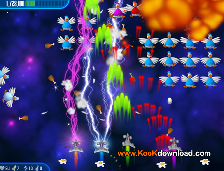 دانلود نسخه کریسمس مرغ های مهاجم Chicken Invaders 3 Christmas Edition