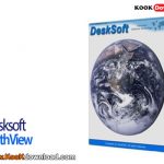 دانلود اسکرین سیور مشاهده کره زمین در پس زمینه ویندوز Desksoft EarthView ۵.۲۱.۰
