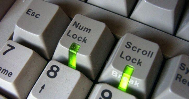 شنیدن صدای بیپ پس از زدن کلیدهای Caps Lock ، Num Lock و Scroll Lock