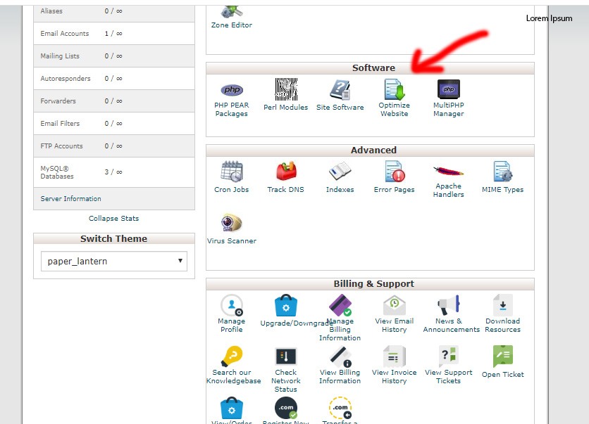 فعالسازی gzip compression در cpanel برای بهتر شدن سرعت سایت