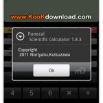دانلود نرم افزار ماشین حساب حرفه ای آندروید Panecal Scientific calculator ۱.۸.۳