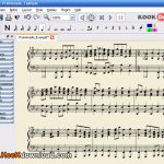 نرم افزار نت نویسی و اجرای نت های موسیقی MuseScore ۱.۰