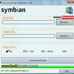 تبدیل برنامه ها و بازیهای سیمبین به جاوا با Sis ۲ siSx and Jar Converter