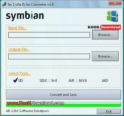 تبدیل برنامه ها و بازیهای سیمبین به جاوا با Sis 2 siSx and Jar Converter