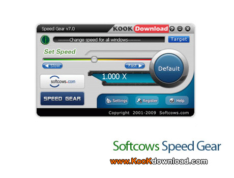 دانلود نرم افزار افزایش سرعت اجرای بازی ها Speed Gear 7.2
