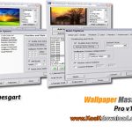 نرم افزار تغییر اتوماتیک عکس دسکتاپ Wallpaper Master Pro v۱.۵