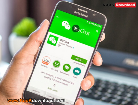 نرم افزار ویچت برای ویندوز فون  Wechat For Windows Phone 8