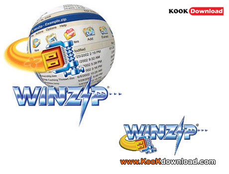 معروف ترین و قدیمی ترین نرم افزار فشرده ساز WinZip Pro v14.0.8652