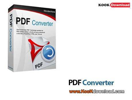 دانلود نرم افزار تبدیل فرمت پی دی اف Wondershare PDF Converter v3.0.0.9