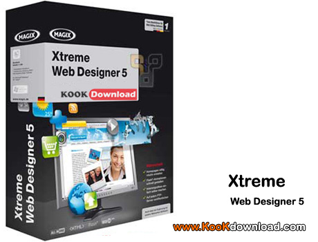 طراحی حرفه ای وب با MAGIX Xtreme Web Designer v5.0.10354