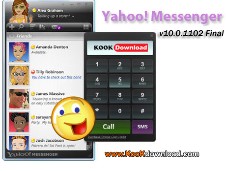بهترین پیام رسان دنیا Yahoo! Messenger v10.0.1102 Final